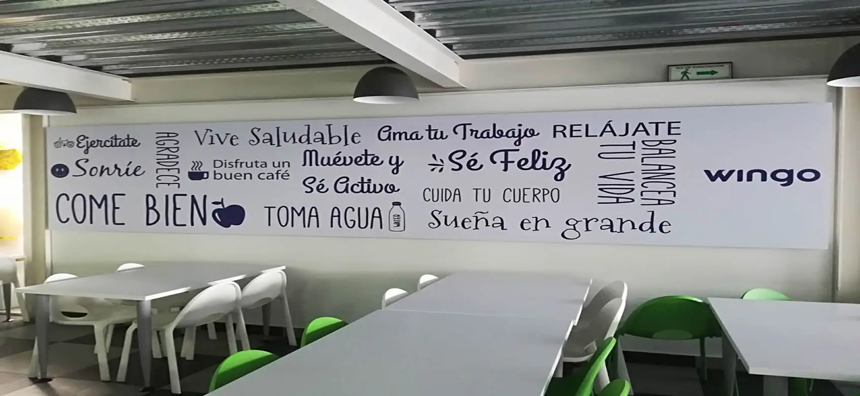 letras decorativas para oficinas o negocios