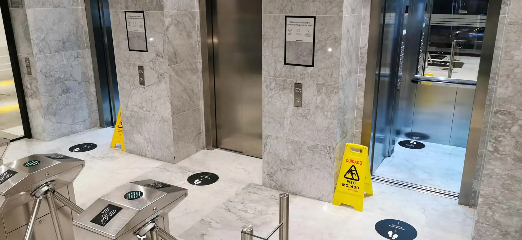 señalizacion para el piso